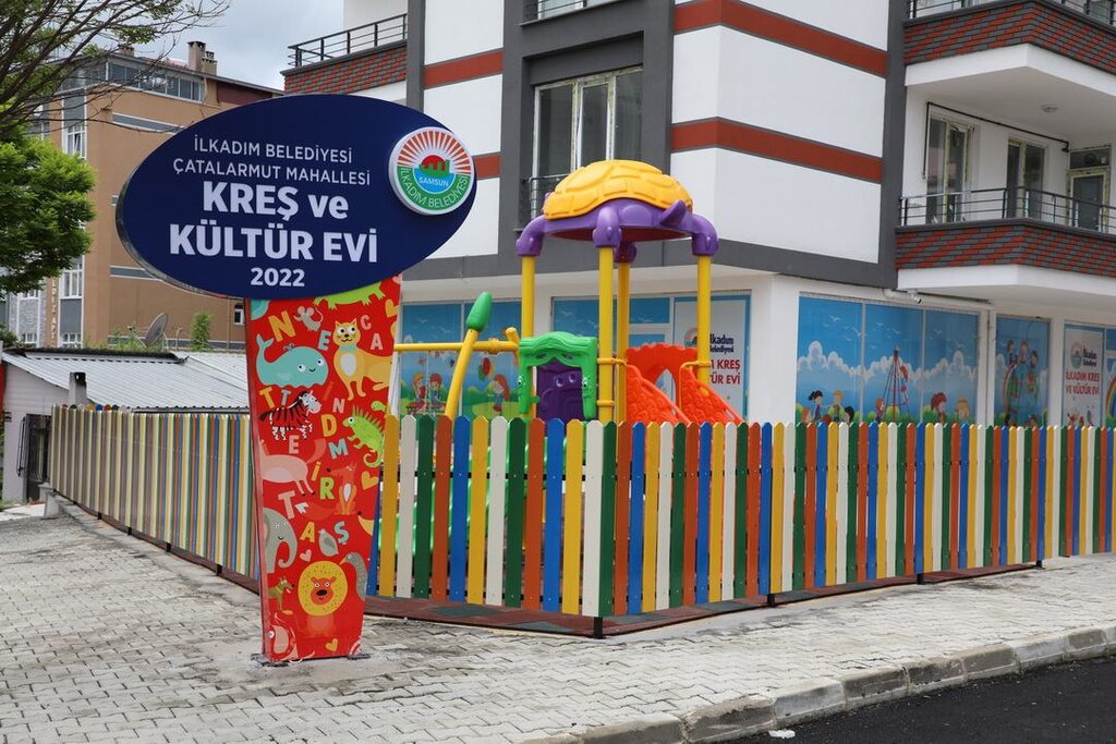 Çatalarmut'a Kreş ve Kültür Evi