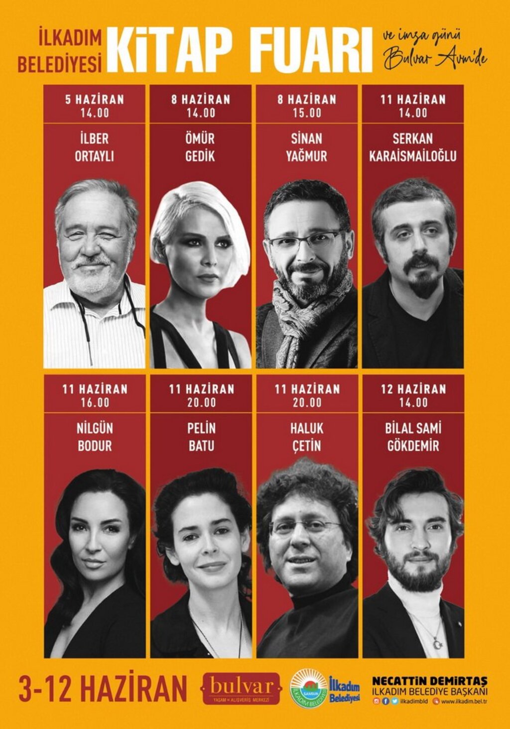 İlkadım’da Kitap Fuarı 10 Gün Boyunca Kapıları Açık Tutacak