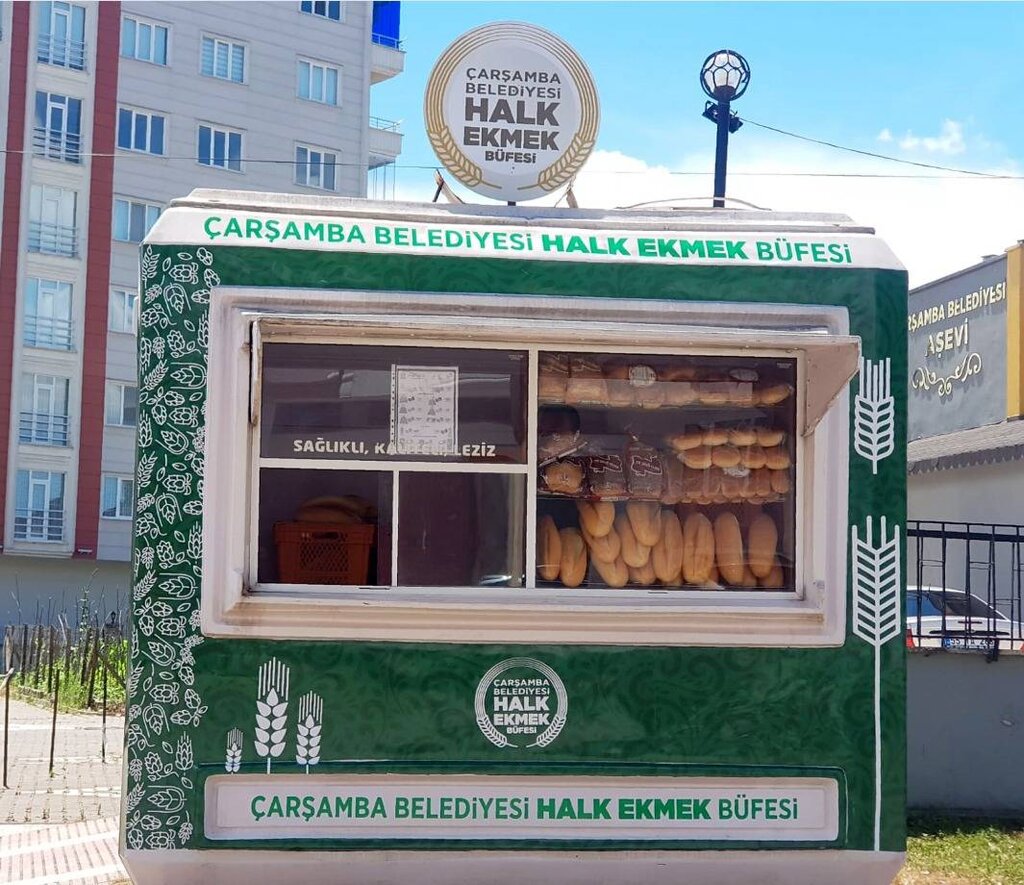 Çarşamba'ya Halk Ekmek Büfesi Açıldı