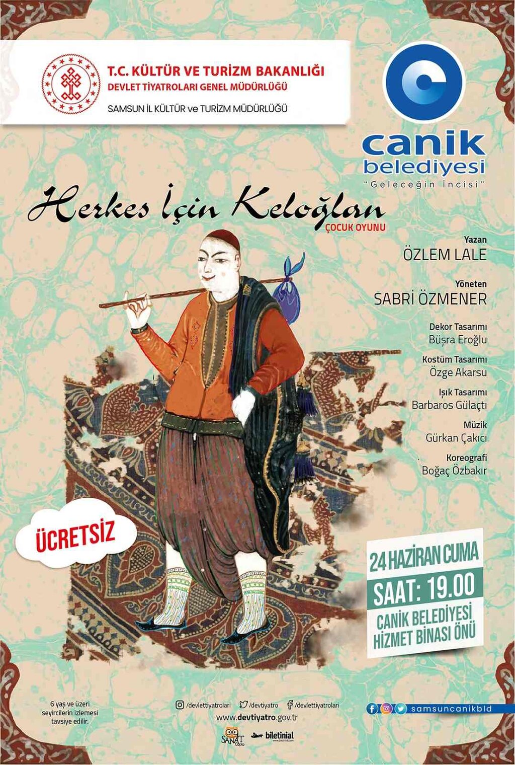 Keloğlan Canik’e Geliyor