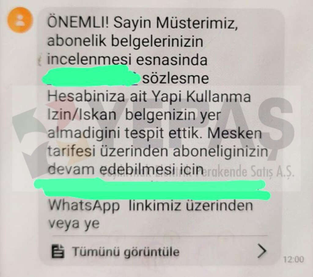YEPAŞ'tan Abonelere 1 Ay Süre