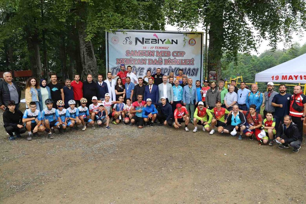 Nebiyan'da Türkiye Dağ Bisikleti Şampiyonası