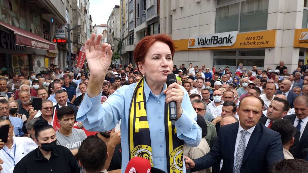İYİ Parti Genel Başkanı Meral Akşener Samsun'dan Mesajlar Verdi