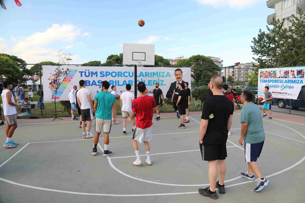 Atakum'da Basketbol Şöleni