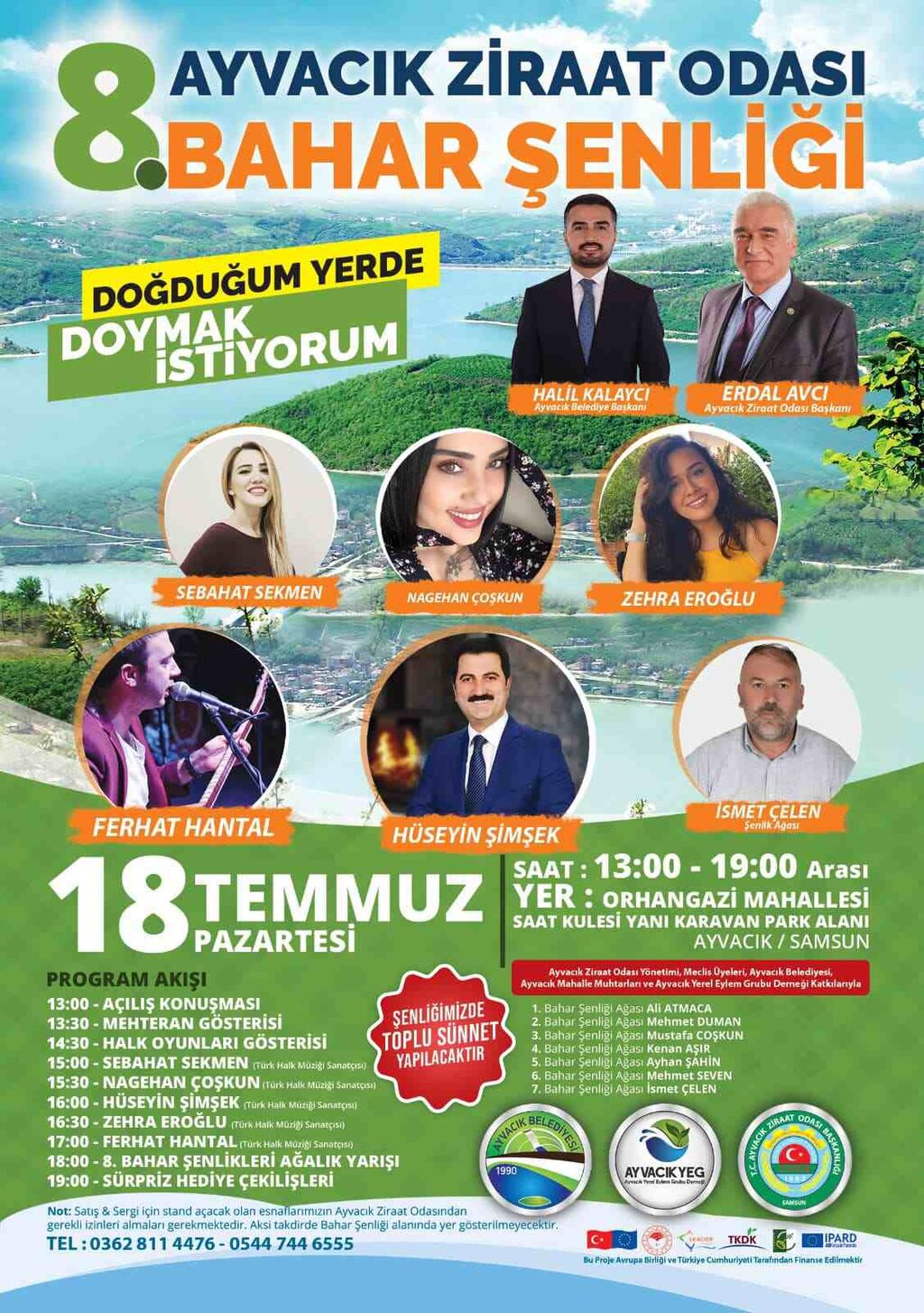 Ayvacık'ta Bahar Şenliği