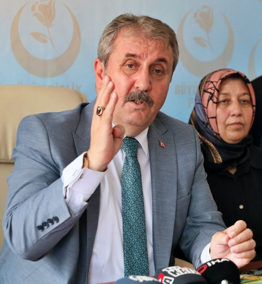BBP Genel Başkanı Mustafa Destici Samsun'dan Mesajlar Verdi
