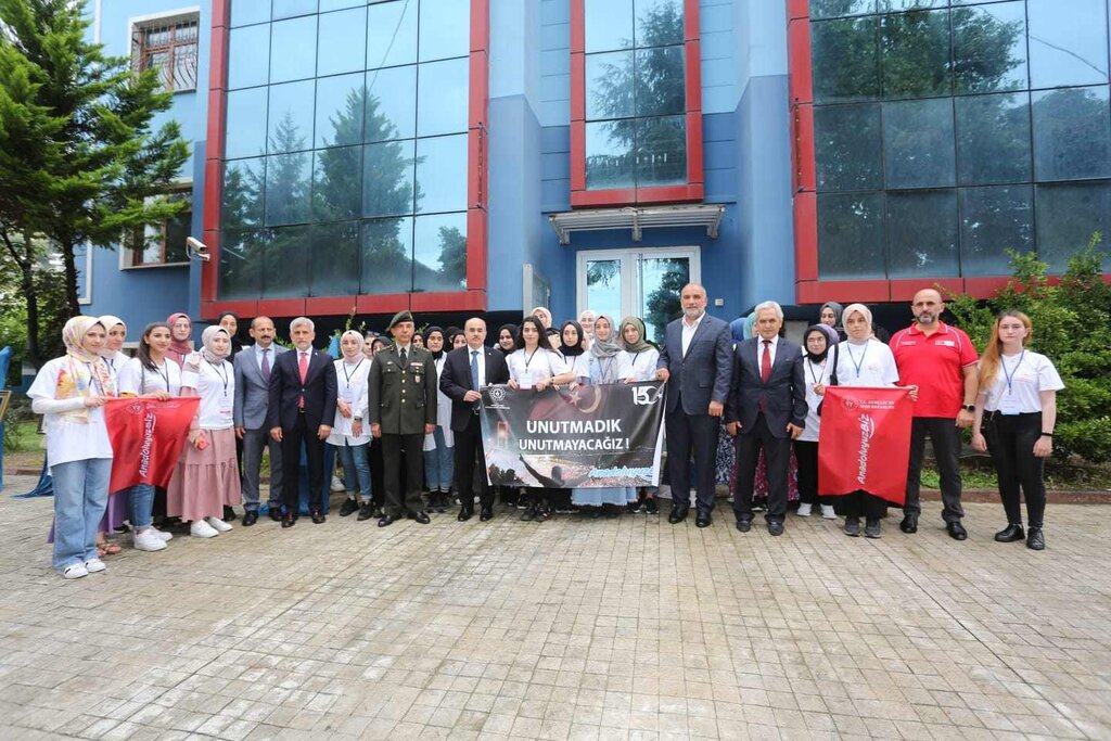 15 Temmuz Şehitleri Canik'te Anıldı