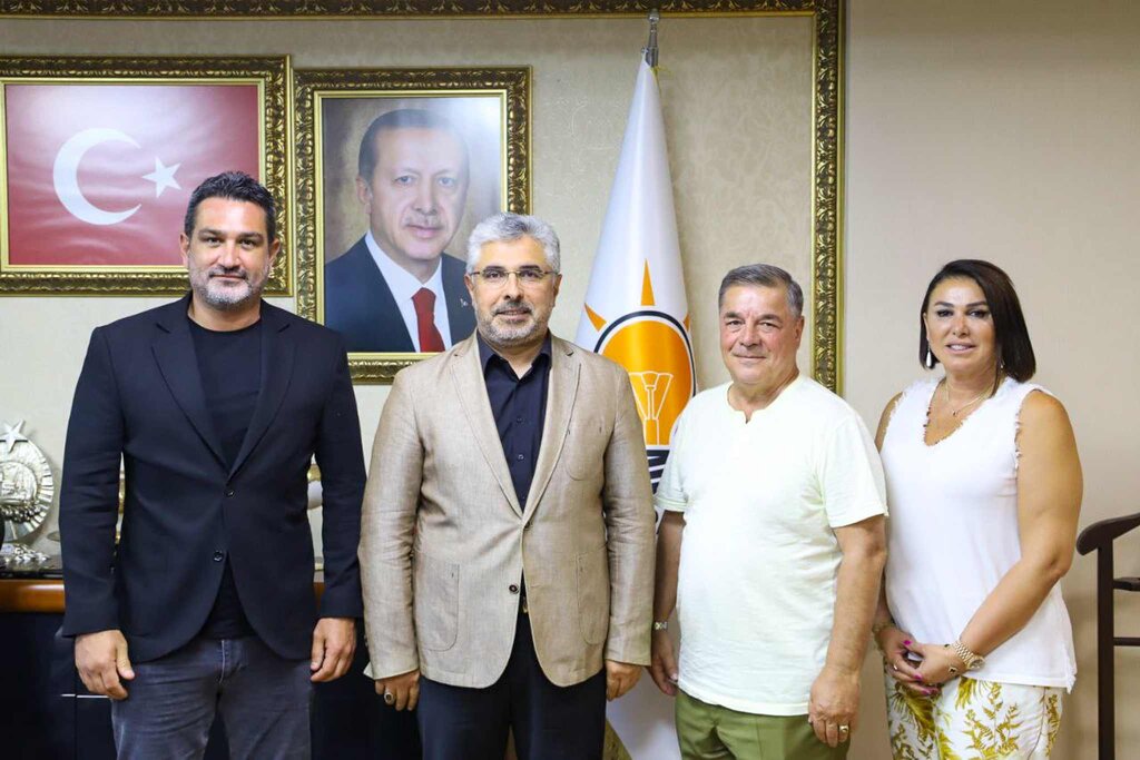 Samsunspor'dan AK Parti'ye Ziyaret