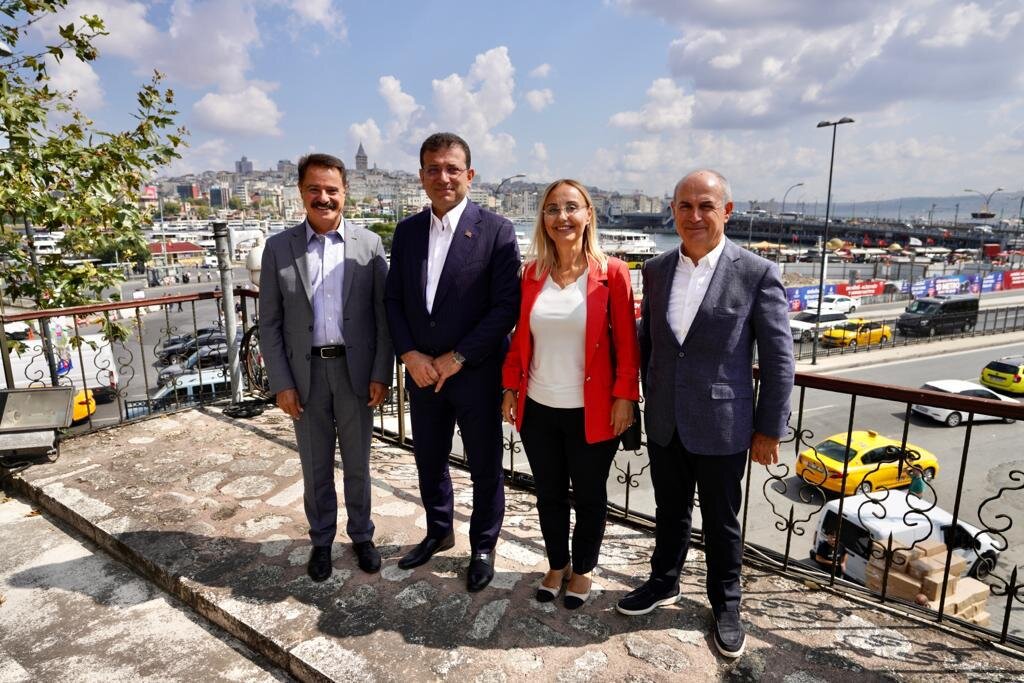 Başkan Cemil Deveci ve Ekrem İmamoğlu Buluştu