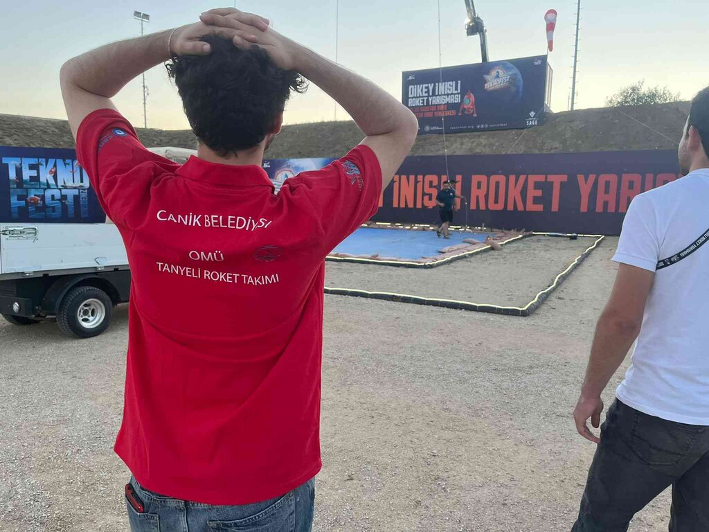 Canik Belediyesi Tan Yeli Roket Takımı Final Sonuçları İçin Gün Sayıyor