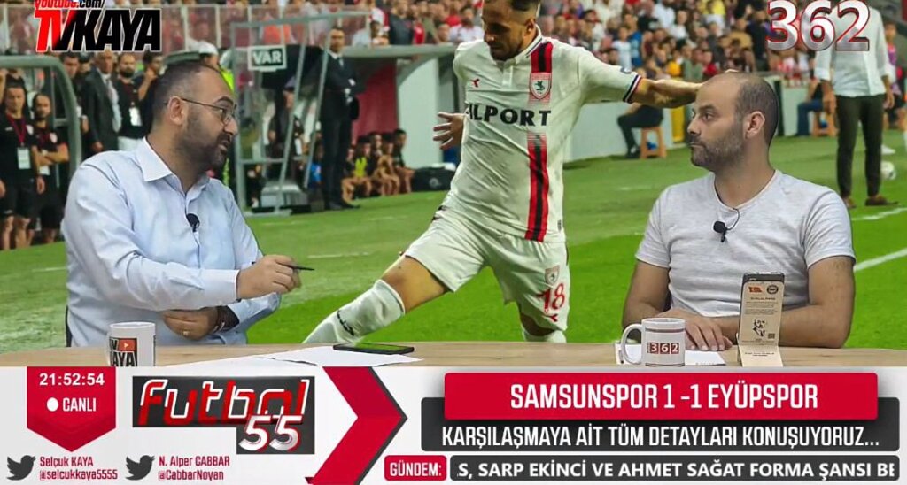 Futbol 55 – 180. Bölüm (22 Ağustos 2022)