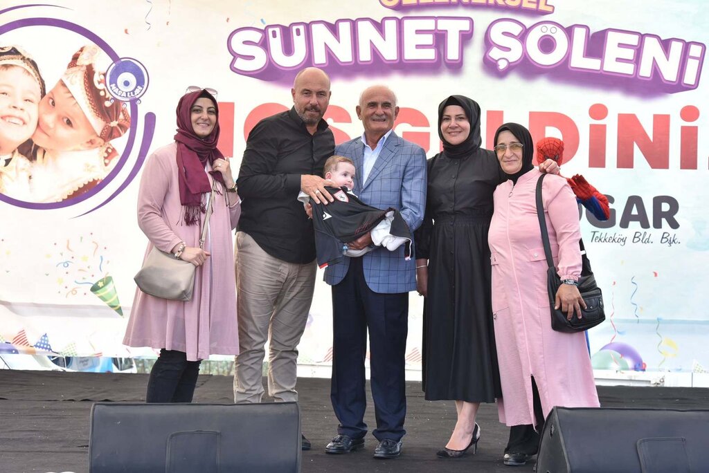 Tekkeköy'de Sünnet Olan Çocuklar 'Samsunspor'lu Oldu