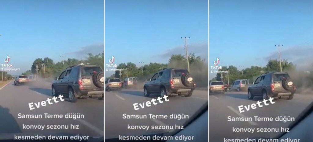 Faciadan Dönülen Konvoya Ceza Yağdı