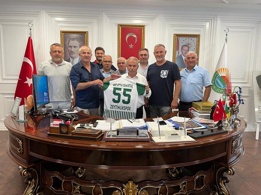 Zeytinlikspor’dan Teşekkür Ziyareti