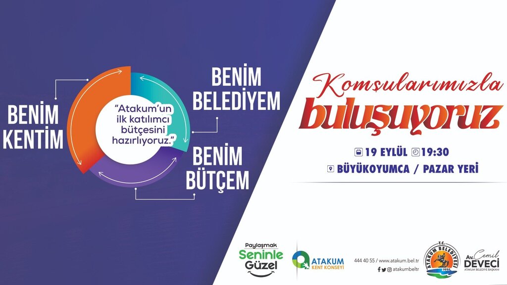 Atakum’un İlk Katılımcı Bütçesi Hazırlanıyor