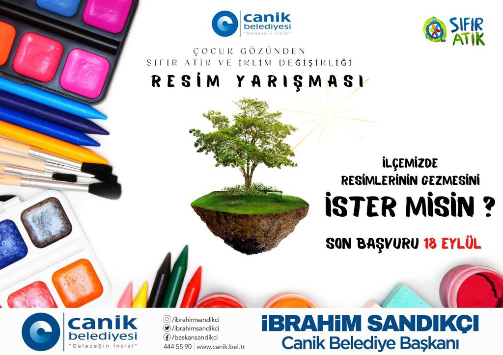Canik Belediyesi’nden Çocuklara Özel Resim Yarışması