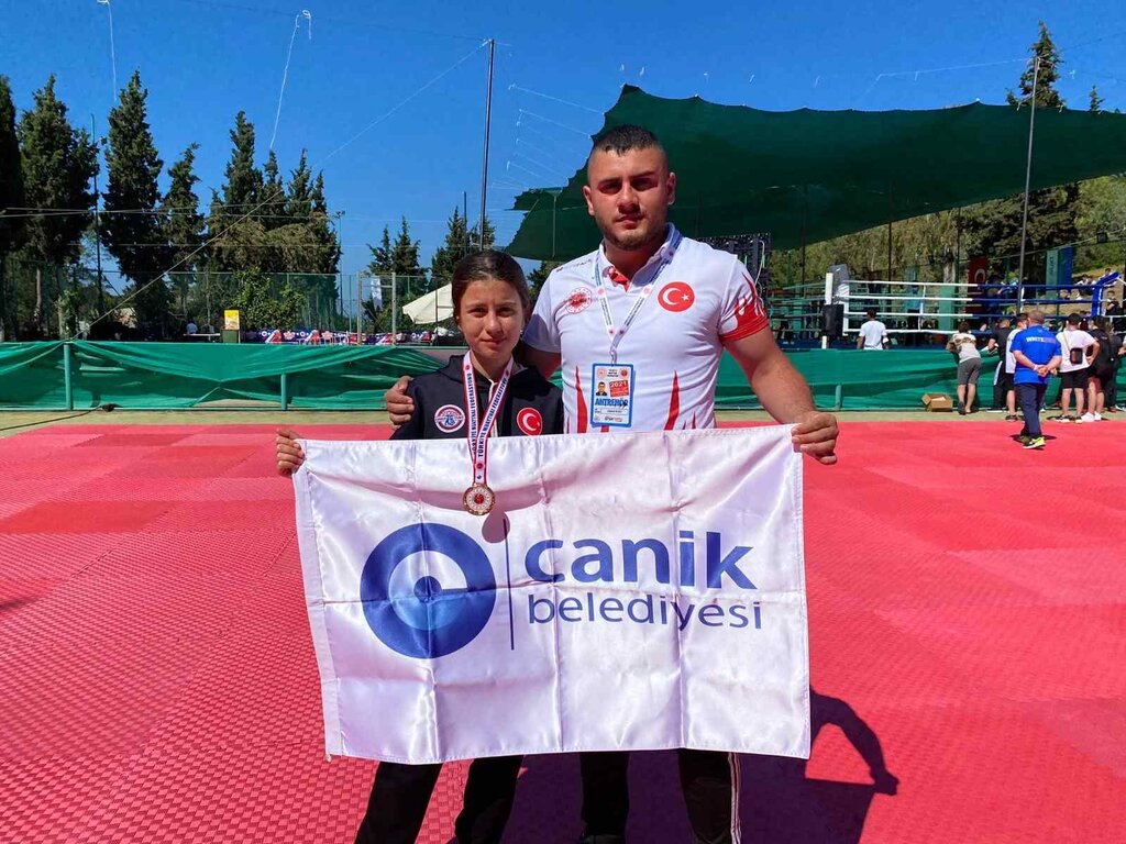 Canikli Milli Sporcu Nisanur Kökduman Avrupa Şampiyonası’nda