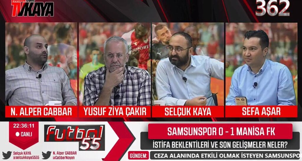 Futbol 55 – 182. Bölüm (06 Eylül 2022)