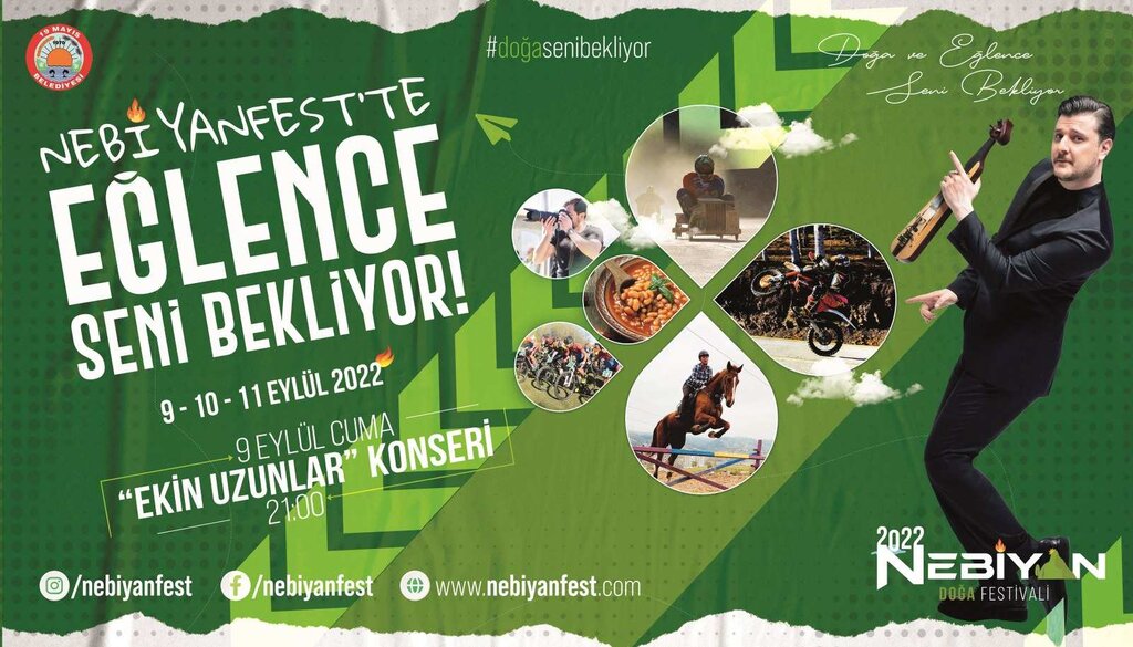 Festivalin Zirvesi Nebiyan Doğa Festivali 9-10-11 Eylül’de