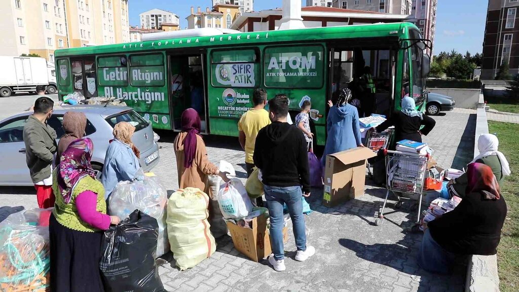 İlkadım'da Çöpe Atma ATOM'a Getir Projesi