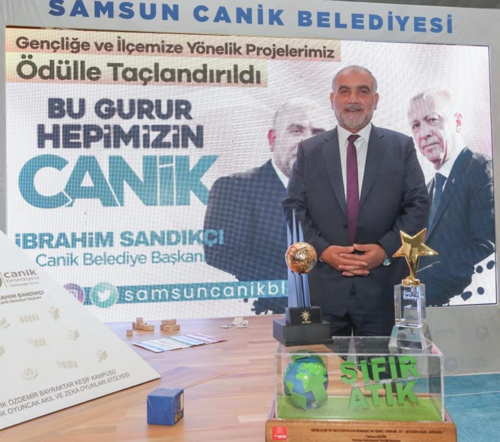 Canik Belediyesi’ne Üç Yılda Üç Ödül