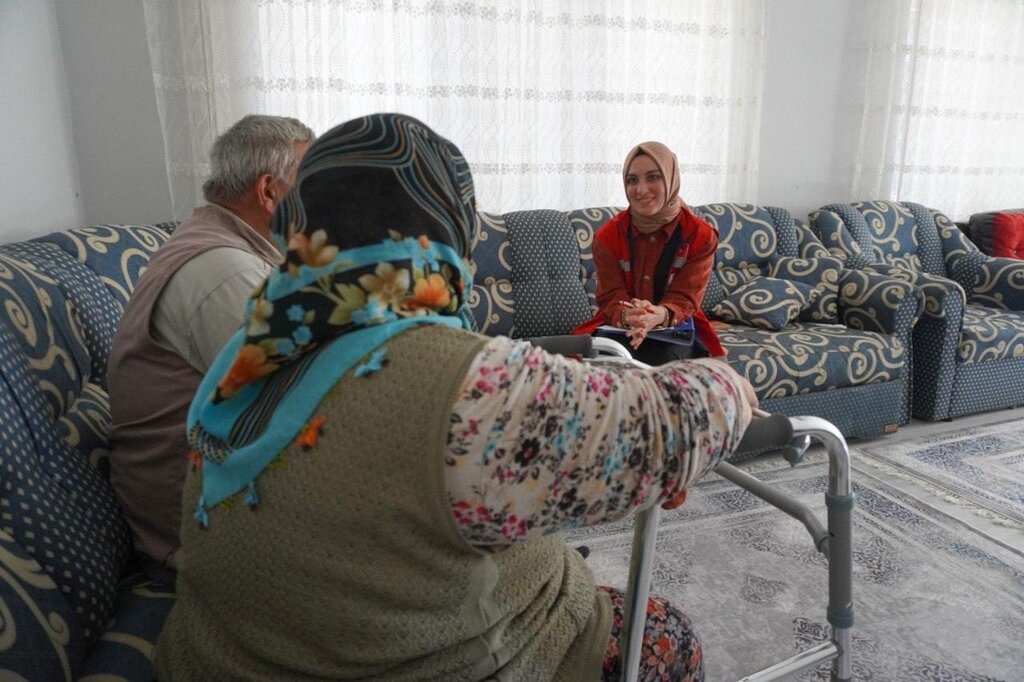 Çarşamba'da Yaşlı Bireylere Psikolojik Destek