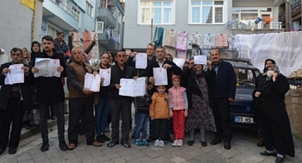 Samsun'da Kış Günü Yok Pahasına Evlerinden Olacaklar