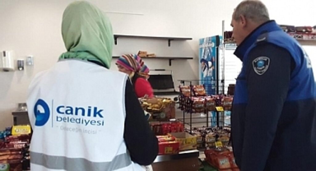Canik Zabıtasından Nokta Denetim
