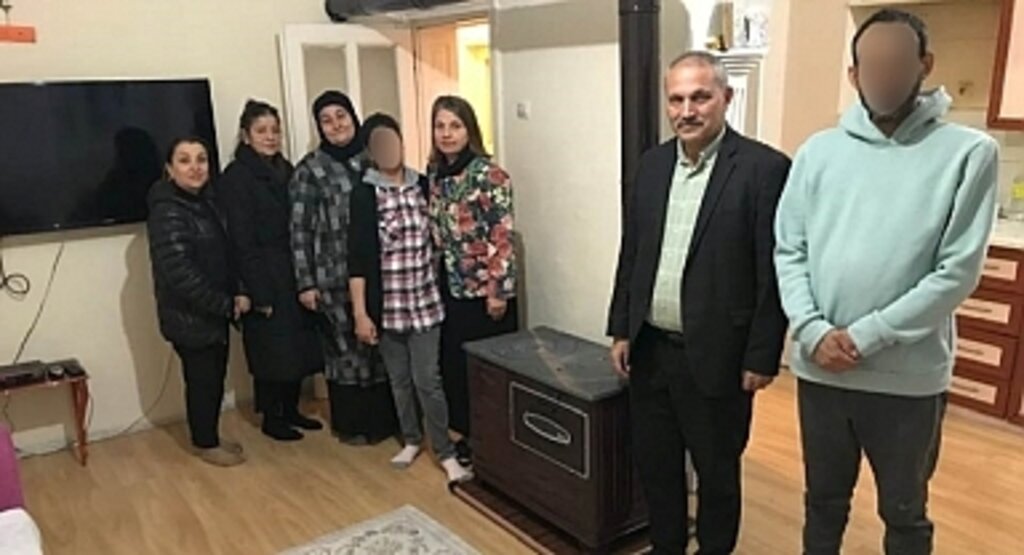 İlkadım'da 30 Aileye Soba Desteği