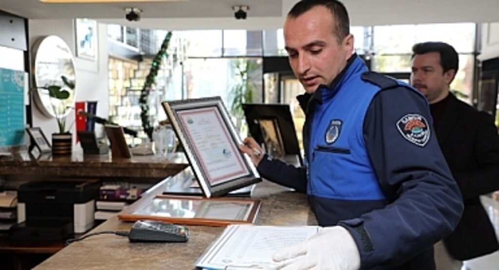 İlkadım'da Otellere Tepeden Tırnağa Denetim