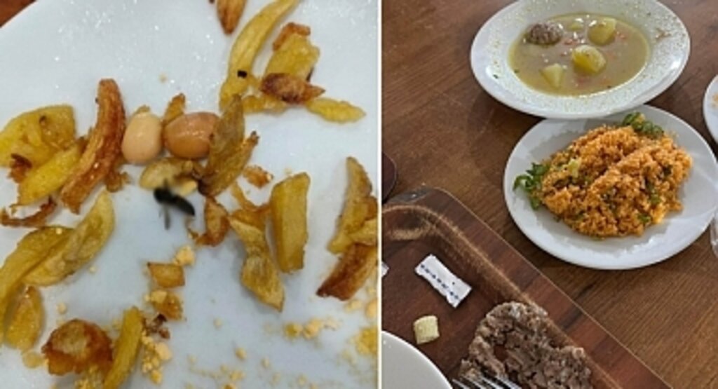 Samsun OMÜ Karadeniz Yurdu'nda Yemek Skandalı