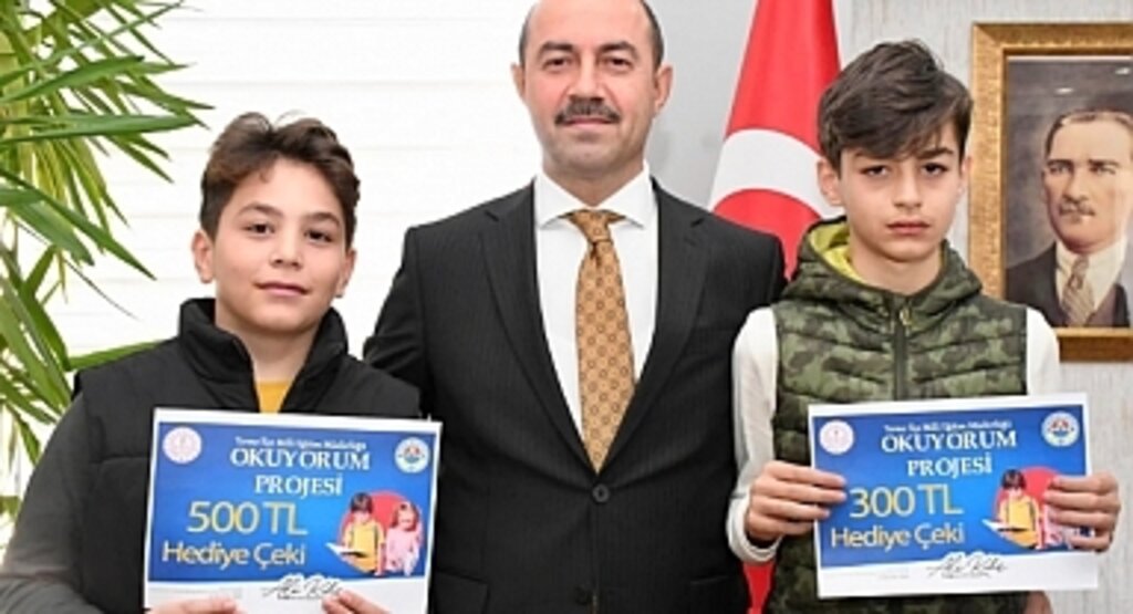 Terme'de En Çok Kitap Okuyana Ödül