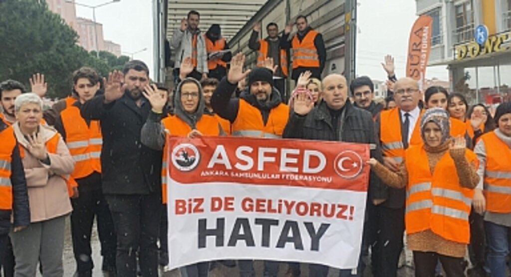 ASFED ve KADEF Yardım Gönderdi