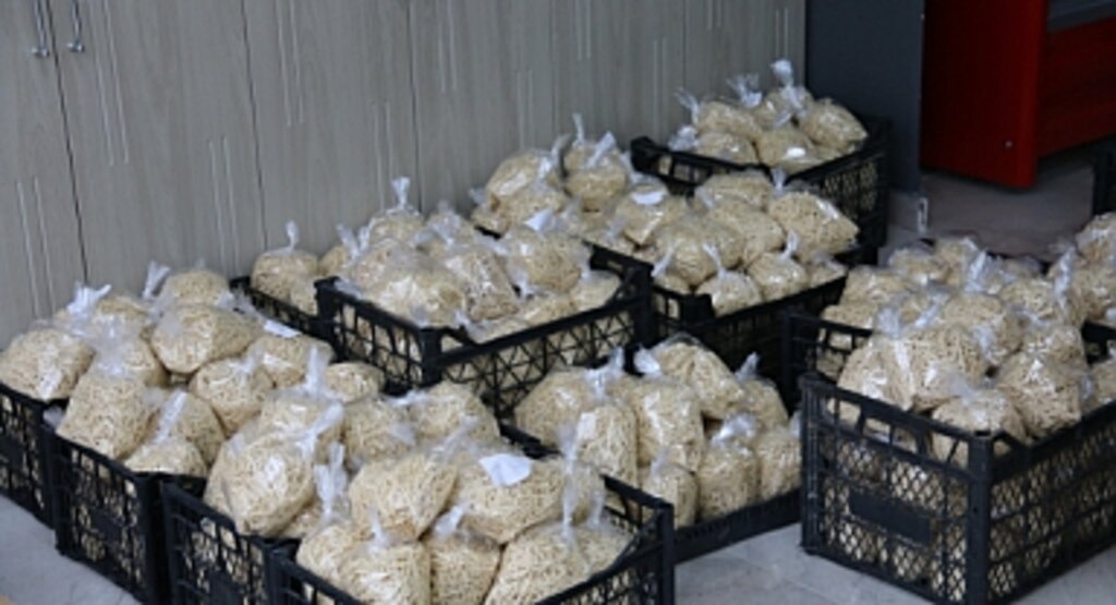 ATAK'lı Emekçi Kadınlardan 500 kg Erişte