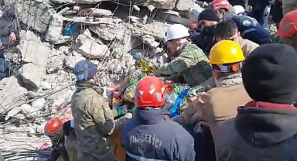 Kahramanmaraş'ta 129 Saat Sonra Mucize