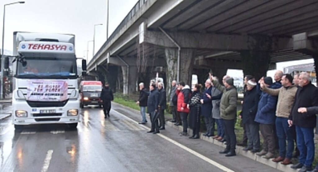 Tekkeköy’den Afet Bölgesine Yardım Seferberliği