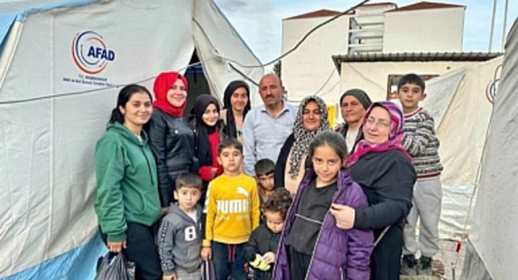 Afetzedelerle Gönül Köprüsü Kuruldu