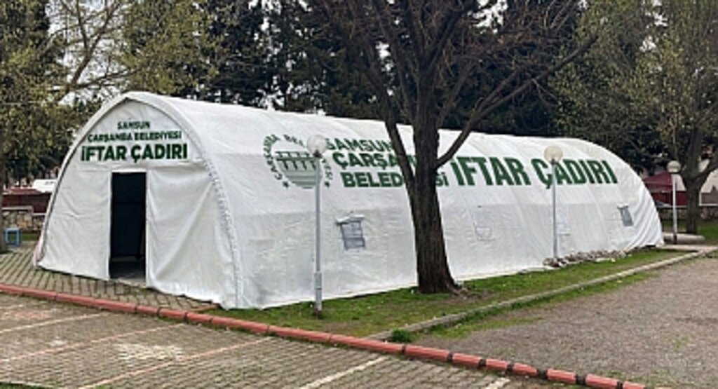 Çarşamba Belediyesi Kahramanmaraş’ta İftar Çadırı Kuruyor