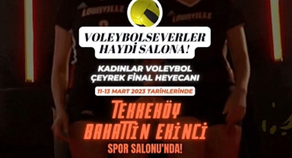 Voleybolun Kalbi Tekkeköy’de Atacak