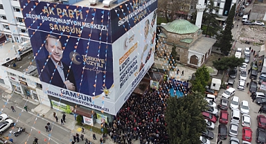 AK Parti Samsun Seçim Koordinasyon Merkezi Açıldı
