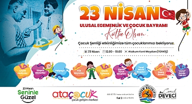 Atakum Belediyesi’nden 23 Nisan Çocuk Şenliği