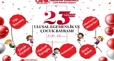 Canik'te Çocuklar 23 Nisan Coşkunu Yaşayacak