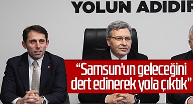 Mustafa Yeşilyurt: Samsun'un Geleceğini Dert Edinerek Yola Çıktık