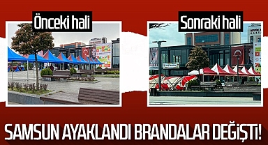 Samsun Ayaklandı Brandalar Değişti!