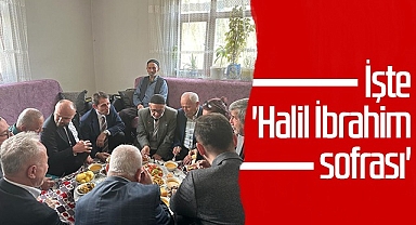 Vezirköprü'de 'Halil İbrahim Sofrası' Kuruldu