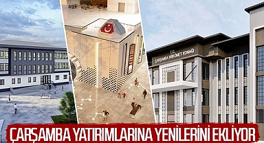 Çarşamba Belediyesi Yatırımlarına Yenilerini Ekliyor