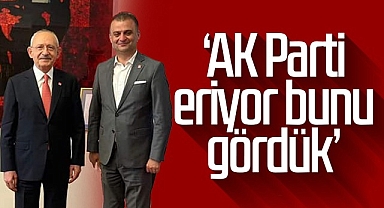 CHP'li Fatih Türkel: 'AK Parti Eriyor Bunu Gördük'