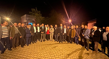 CHP'li Mehmet Özdağ'a Baba Ocağında Coşkulu Karşılama