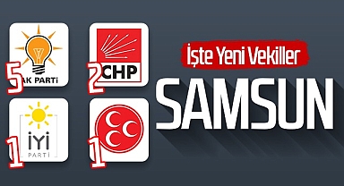 İşte Samsun'un Milletvekilleri (14 Mayıs 2023)