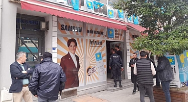 İYİ Parti Terme SKM'sine Tekmeli ve Sinkaflı Saldırı